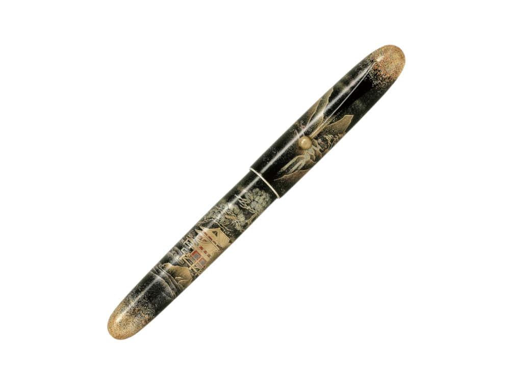 Pluma Estilográfica Namiki Yukari Royale Night Scene, Togidashi Maki-e