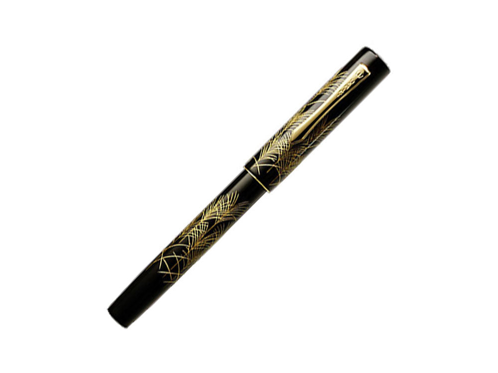 Estilográfica Namiki Chinkin Silver Grass (Susuki), Maki-e, FNVC-10M-SU