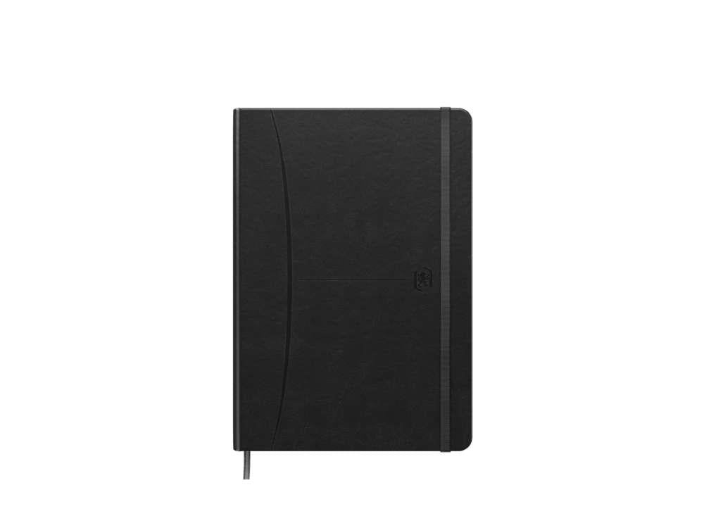Cuaderno Oxford Signature A5 Negro, 400163610-NEGRO