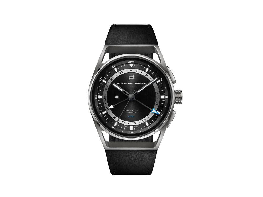 Reloj Automático Porsche Design 1919 Globetimer UTC, Titanio, 6023.4.05.001.07.2