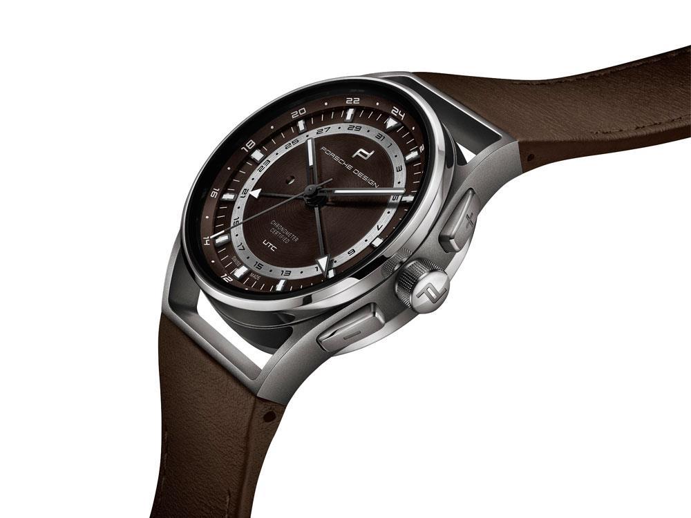 Reloj Automático Porsche Design 1919 Globetimer UTC, Titanio, 6023.4.05.003.07.2