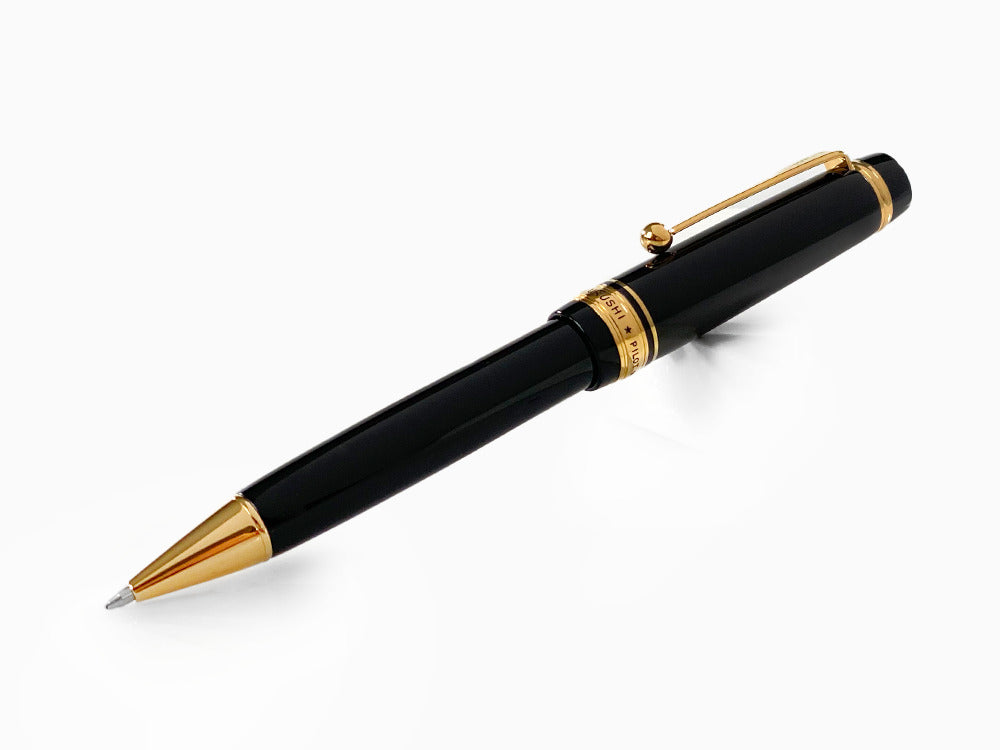 Bolígrafo Pilot Custom Urushi, Ebonita, PVD Oro, Negro, BKV-45R-B