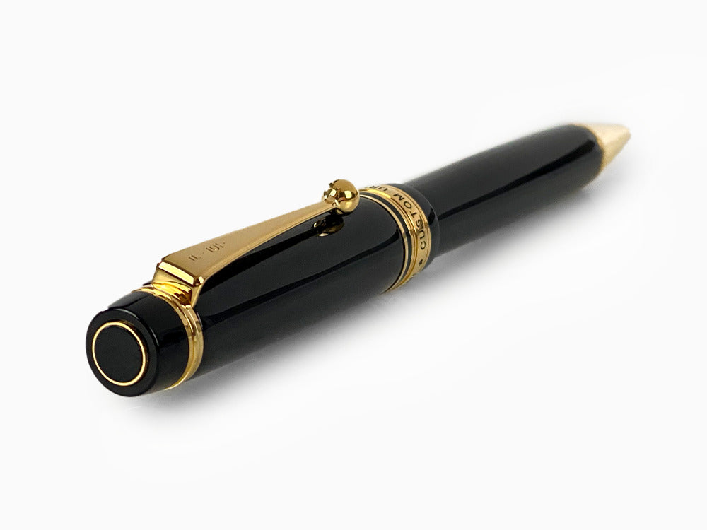 Bolígrafo Pilot Custom Urushi, Ebonita, PVD Oro, Negro, BKV-45R-B
