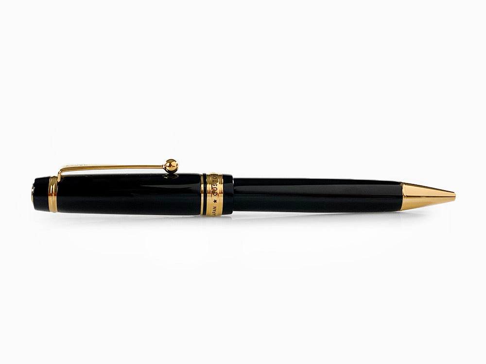 Bolígrafo Pilot Custom Urushi, Ebonita, PVD Oro, Negro, BKV-45R-B
