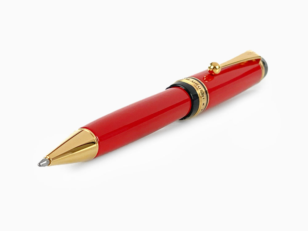 Bolígrafo Pilot Custom Urushi, Ebonita, PVD Oro, Rojo, BKV-45R-R