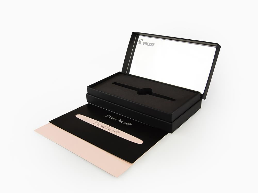 Pluma Estilográfica Pilot Capless Wooden, Abedul, Negro, FC-2500RR-B