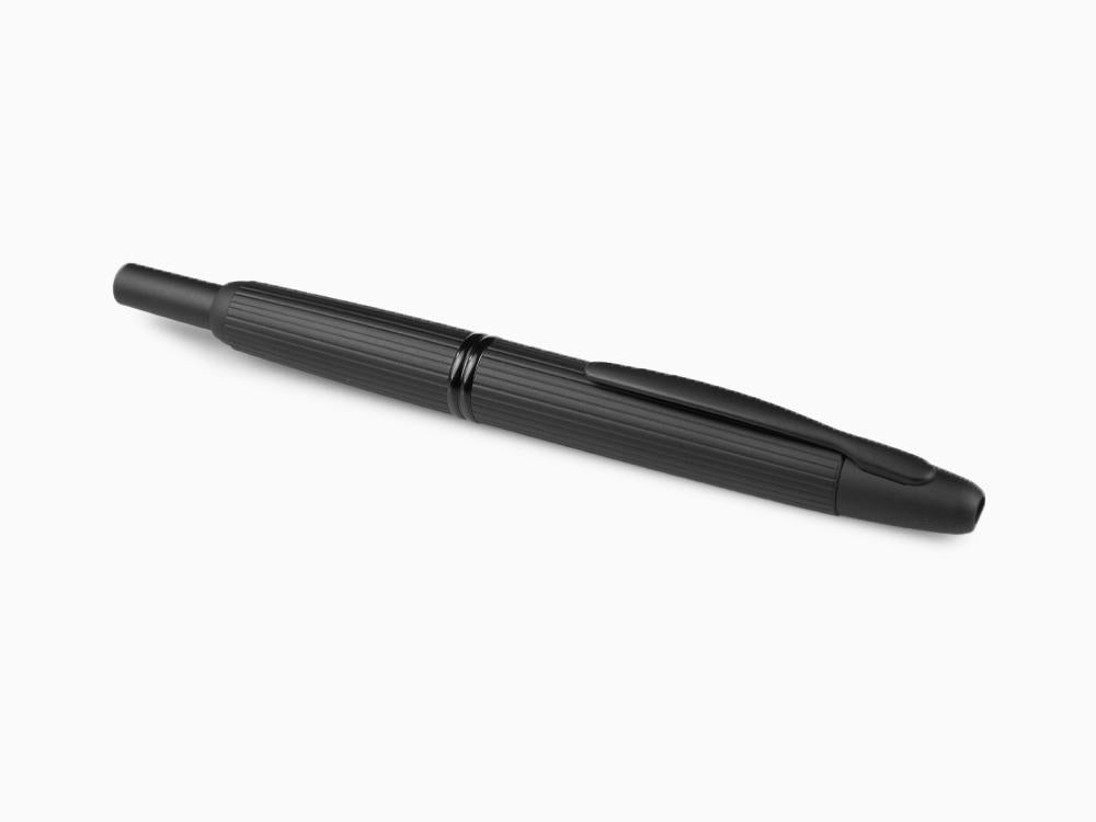 Pluma Estilográfica Pilot Capless Stripe Black Matte, FC-2700RB-BM