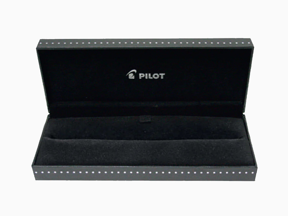 Pluma Estilográfica Pilot Grance Stripe, Rodio, Plata, FGNZ-35SS-GS