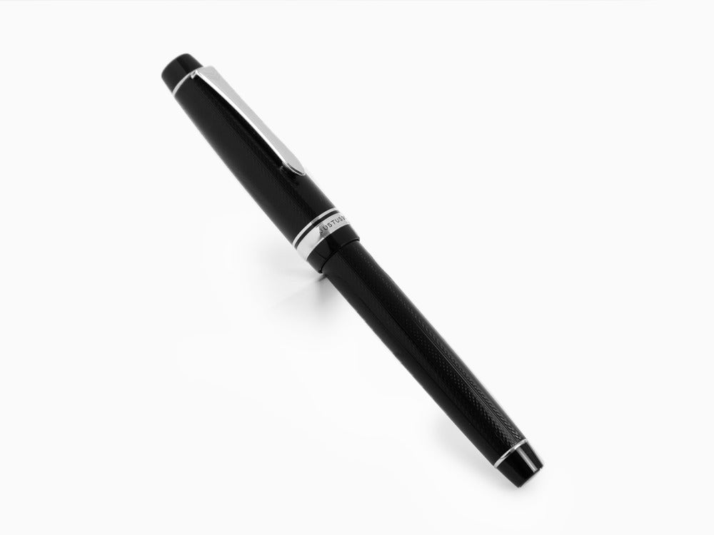 Pluma Estilográfica Pilot Justus 95, Rodio, Negro, FJ-3MRR-NB-NT
