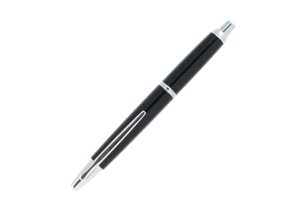 Pluma Estilográfica Pilot Capless Decimo, Laca, Negro, FK-1500D-RH-BLACK