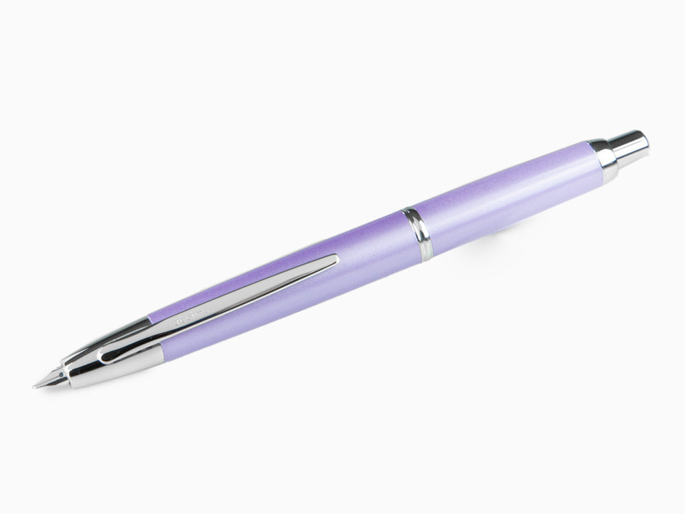 Pluma Estilográfica Pilot Capless Decimo, Malva, Laca, FK-1500D-RH-MAUVE
