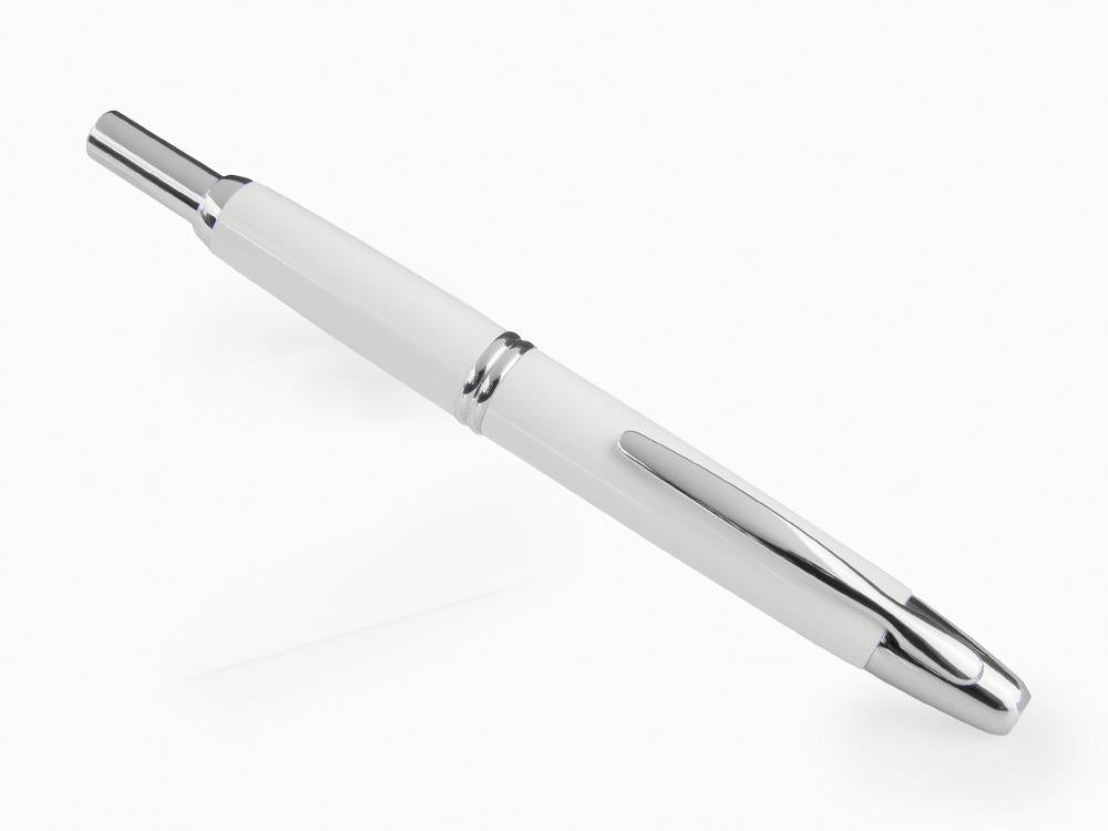 Pluma Estilográfica Pilot Capless Decimo, Blanco, FK-1500D-RH-WHITE