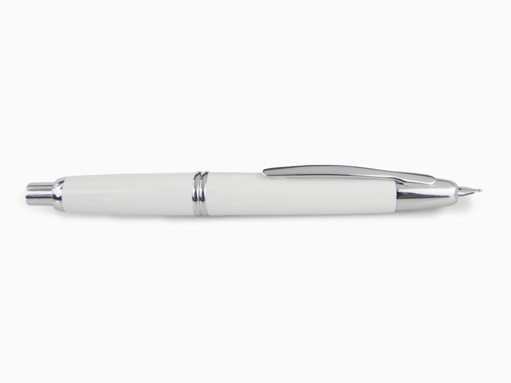 Pluma Estilográfica Pilot Capless Decimo, Blanco, FK-1500D-RH-WHITE