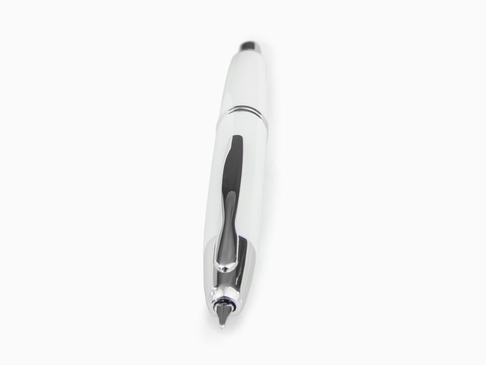 Pluma Estilográfica Pilot Capless Decimo, Blanco, FK-1500D-RH-WHITE