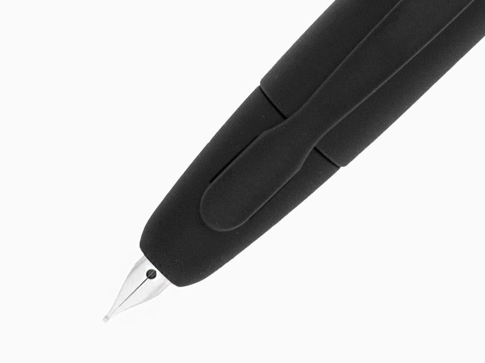 Pluma Estilográfica Pilot Retráctil Negro Mate Capless