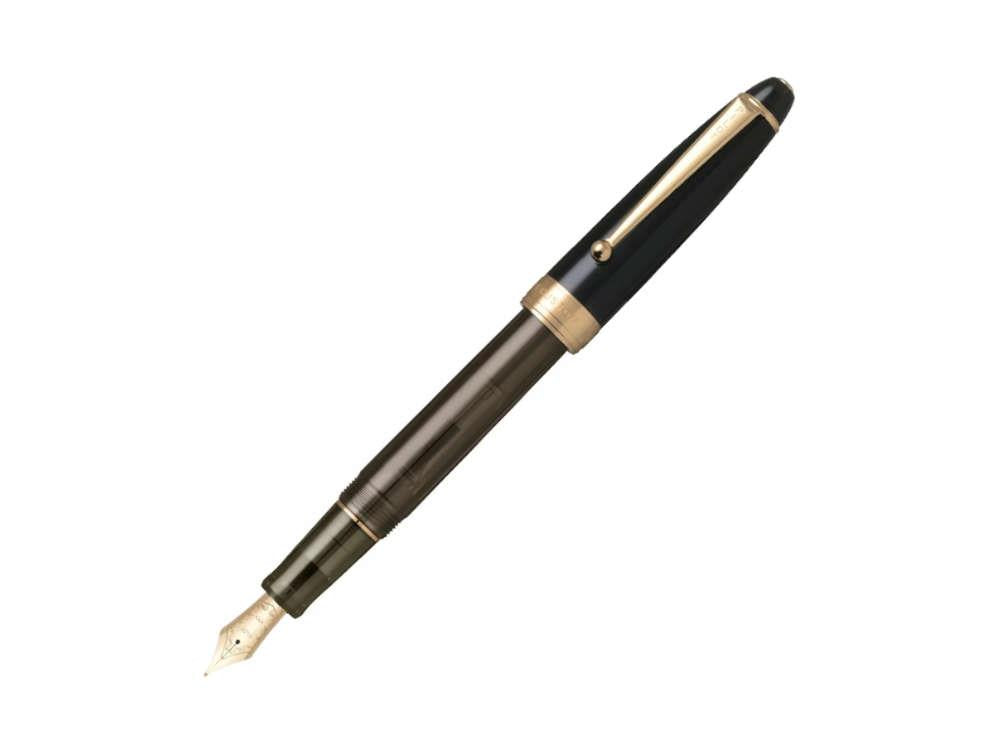 Pluma Estilográfica Pilot Custom NS Adventure Brown, PVD Oro, FKNS-1-BN