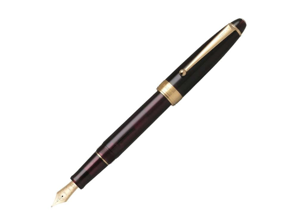 Pluma Estilográfica Pilot Custom NS Ruby Red, PVD Oro, FKNS-1-R