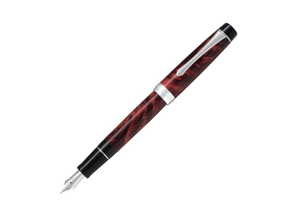 Pluma Estilográfica Pilot Custom Heritage SE, Resina, Rojo, FKVH-3MR-MAR