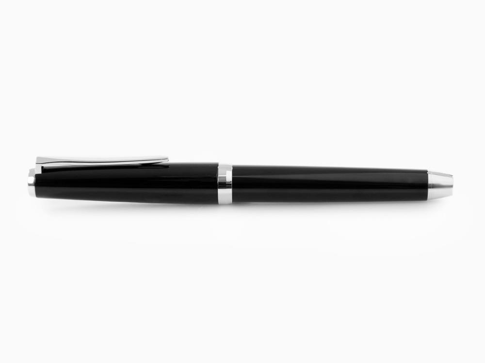 Pluma Estilográfica Pilot Falcon, Negro, Plumín Flexible, Falcon-Black