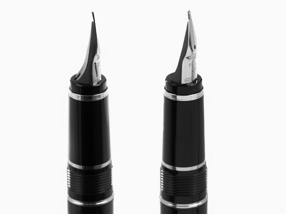 Pluma Estilográfica Pilot Falcon, Negro, Plumín Flexible, Falcon-Black