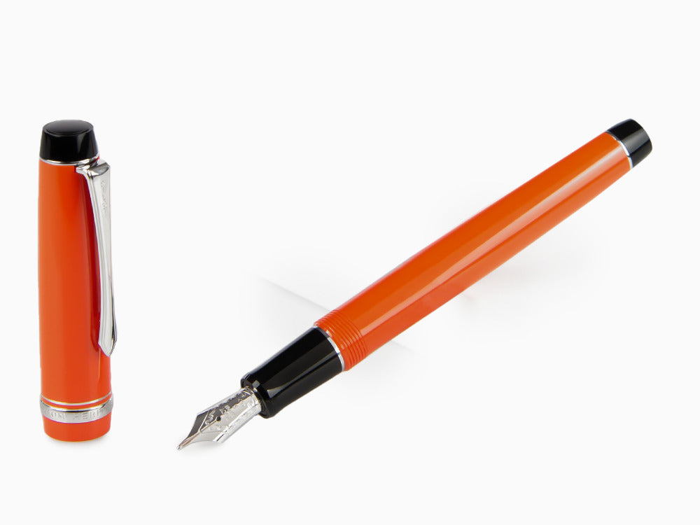 Pluma Estilográfica Pilot Custom Heritage 91, Resina, Naranja, NH91R