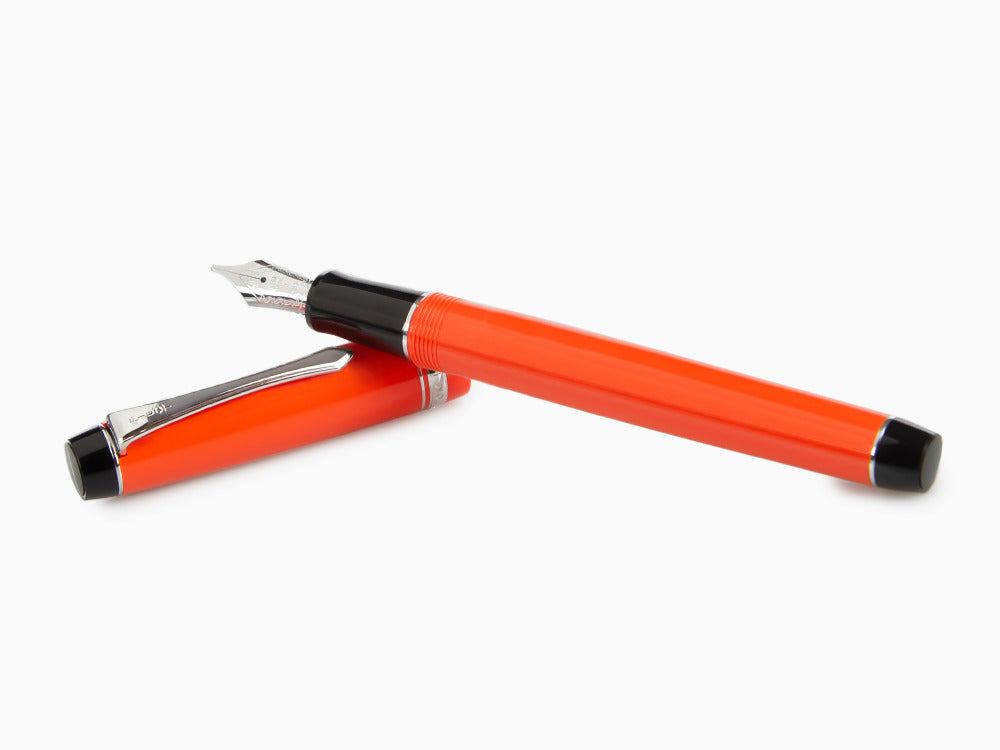 Pluma Estilográfica Pilot Custom Heritage 91, Resina, Naranja, NH91R