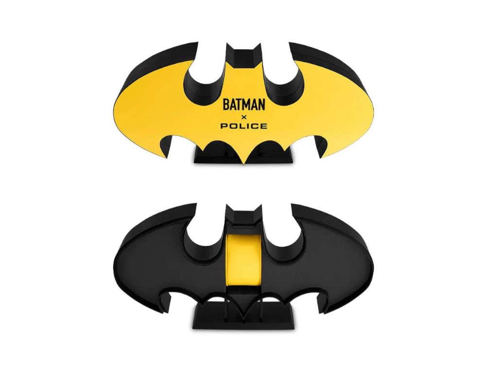 Reloj de Cuarzo Police Batwing, 45 mm, Negro, Edición Especial, PEWGA0090005-SET