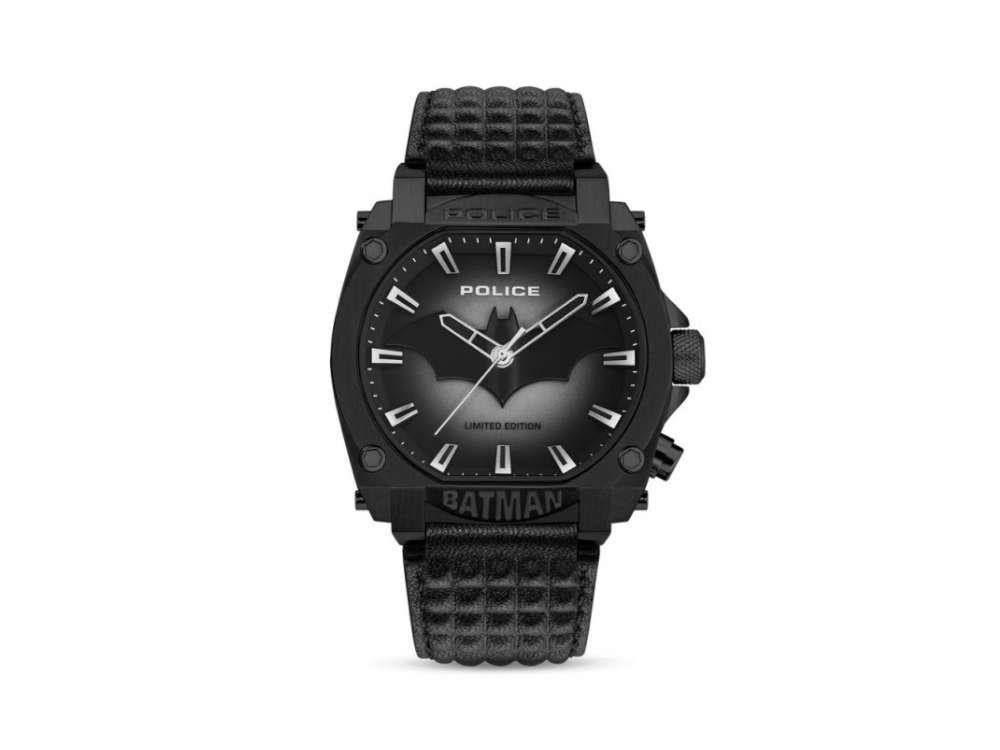 Reloj de Cuarzo Police Forever Batman, Negro, Edición Limitada, PEWGD0022601