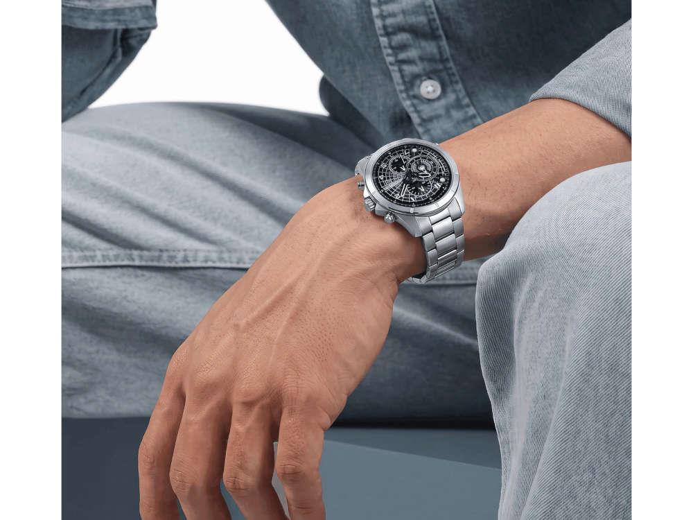 Reloj de Cuarzo Police Cipher, 45 mm, Negro, PEWGI0000104