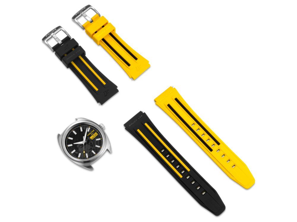 Reloj de Cuarzo Police Bruce Lee Club Dragon, Edición especial, PEWGM00068X0