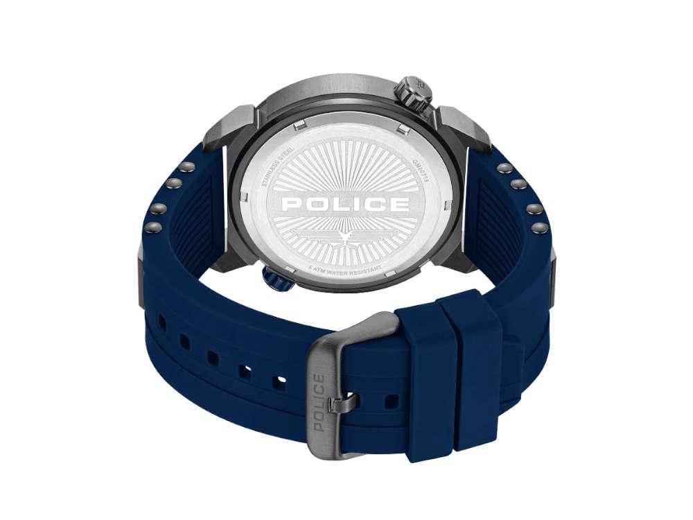 Reloj de Cuarzo Police Boa, PVD, 48 mm, Azul, PEWGM0071803