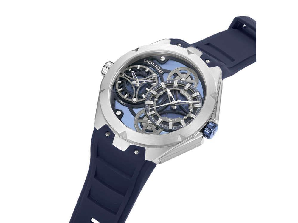 Reloj de Cuarzo Police Scepter, 46 mm, Azul, PEWGM0081703