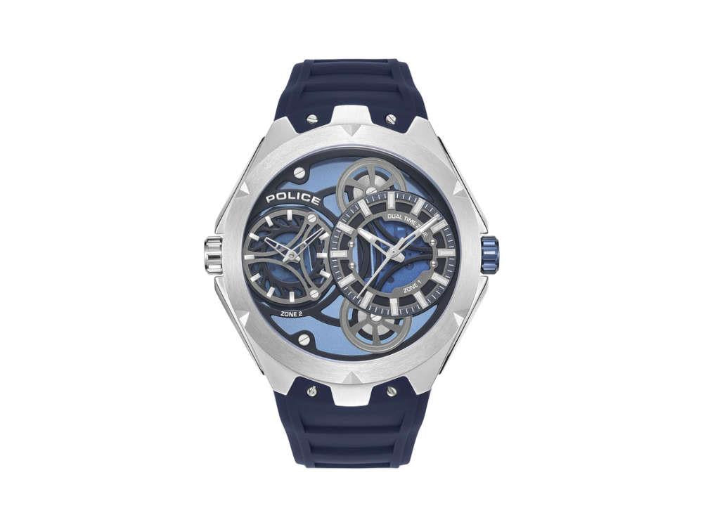 Reloj de Cuarzo Police Scepter, 46 mm, Azul, PEWGM0081703