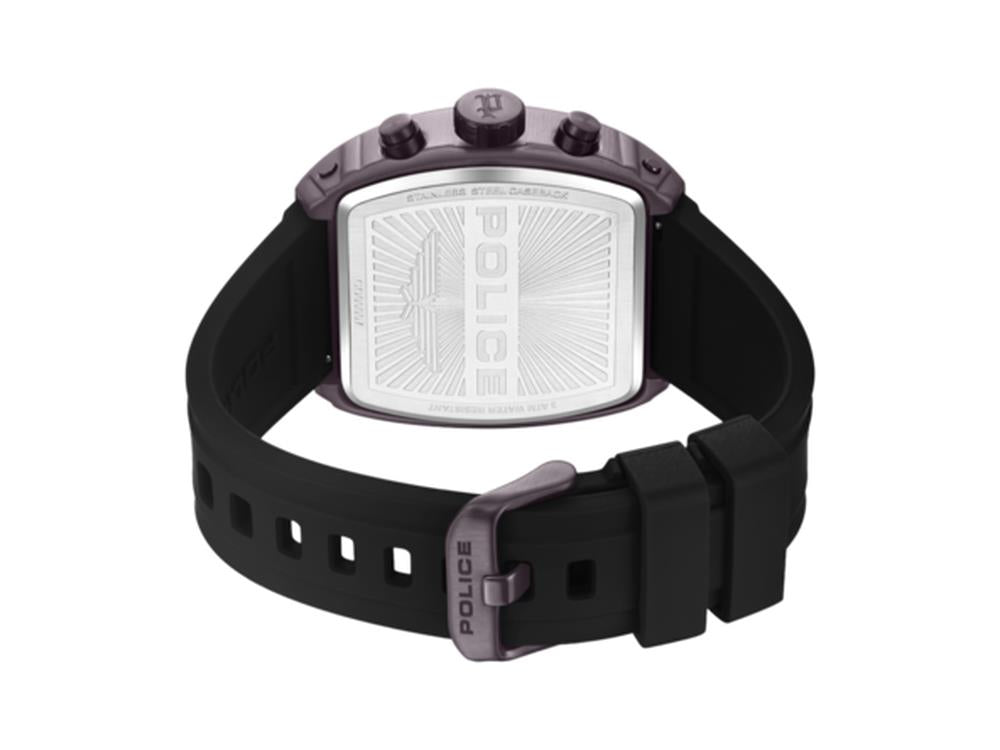 Reloj de Cuarzo Police Connector, 46 mm, Marrón, PEWGO0000703