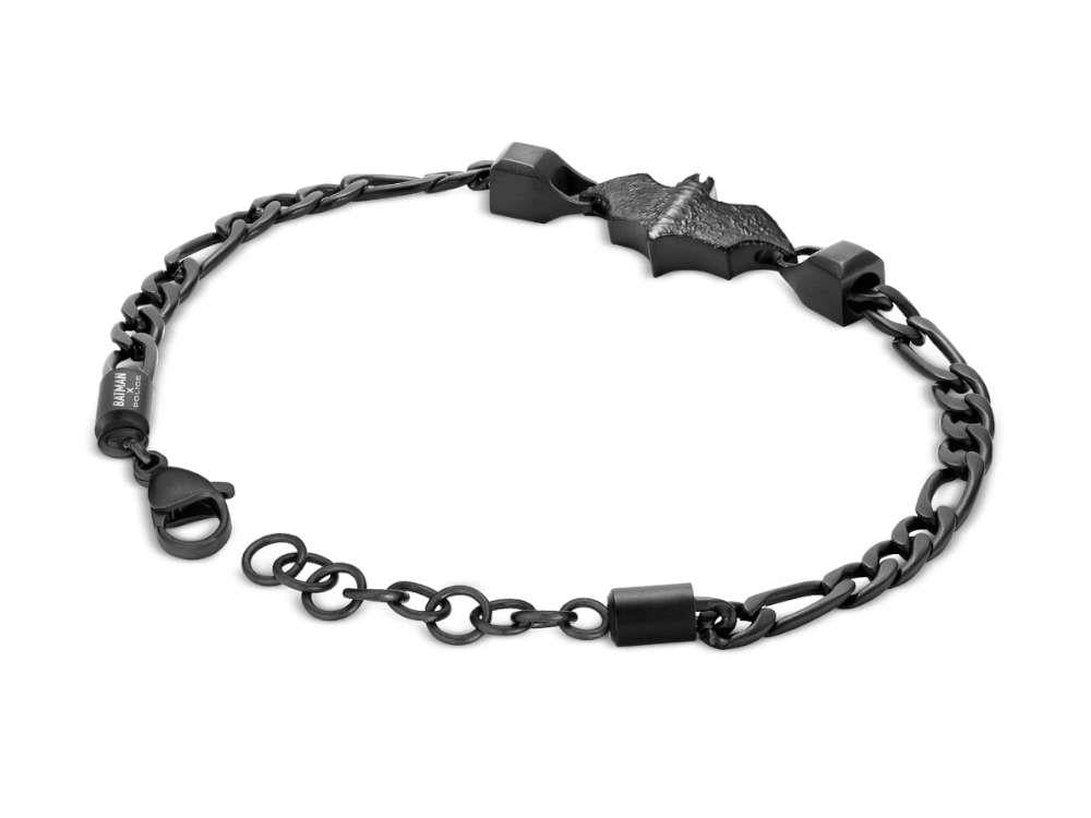 Set Reloj Police Crusader y Pulsera Batarang, Edición Limitada, PEWGQ0089901-SET