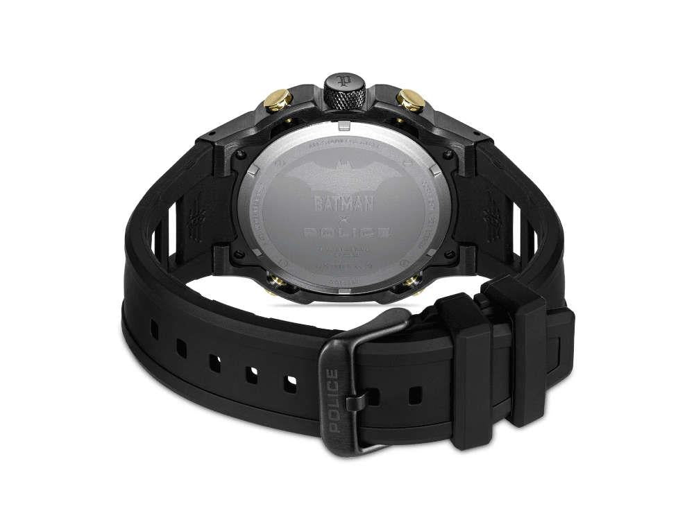 Set Reloj Police Crusader y Pulsera Batarang, Edición Limitada, PEWGQ0089902-SET