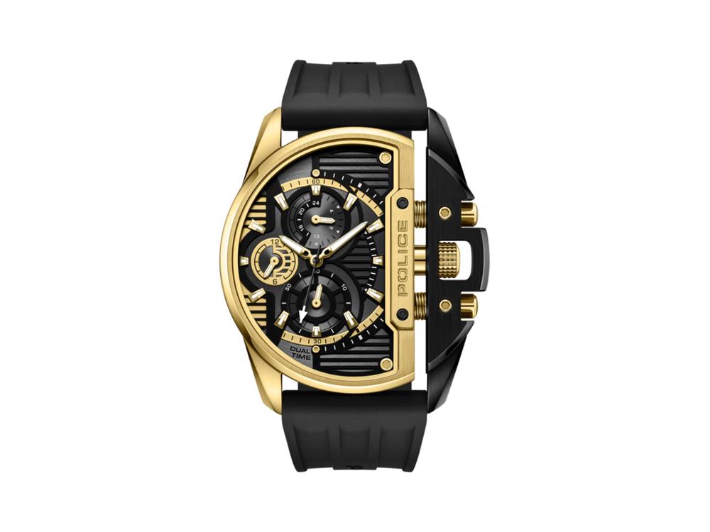 Reloj de Cuarzo Police Daintree, 48 mm, dorado, PEWGQ2203606