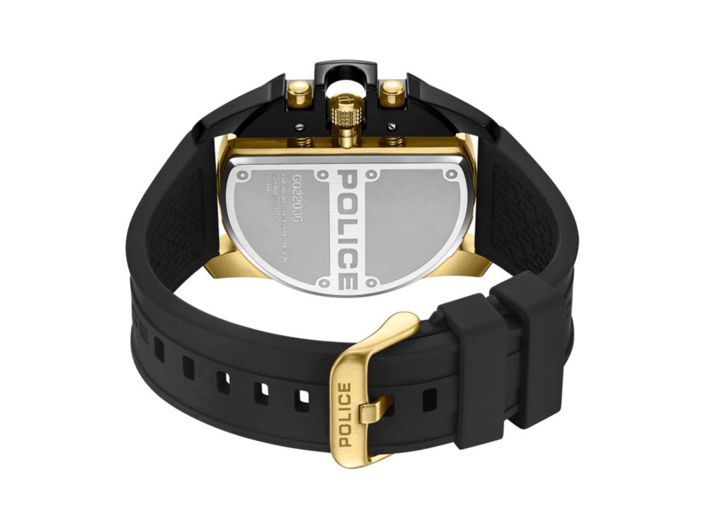 Reloj de Cuarzo Police Daintree, 48 mm, dorado, PEWGQ2203606