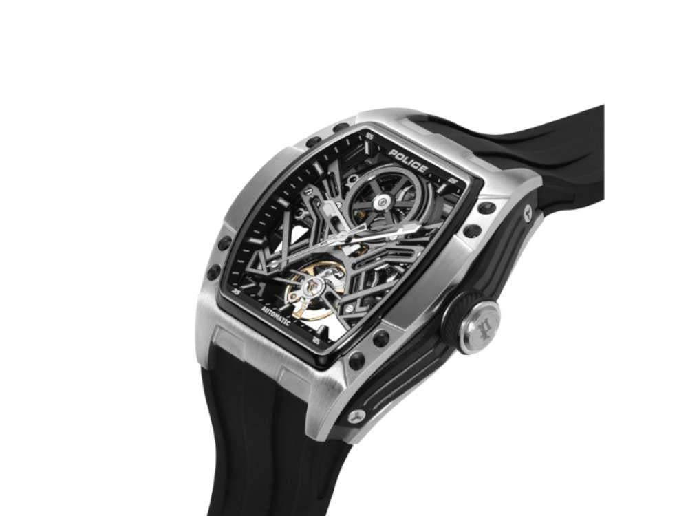 Reloj Automático Police Tampa, 42 mm, Negro, PEWGR0082102