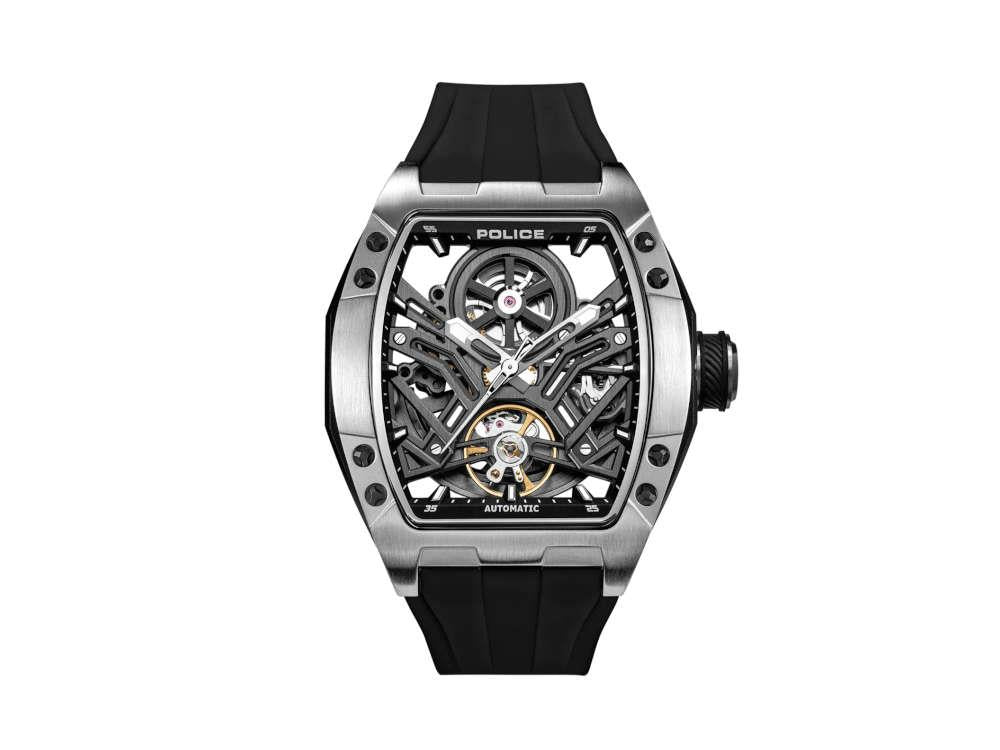 Reloj Automático Police Tampa, 42 mm, Negro, PEWGR0082102