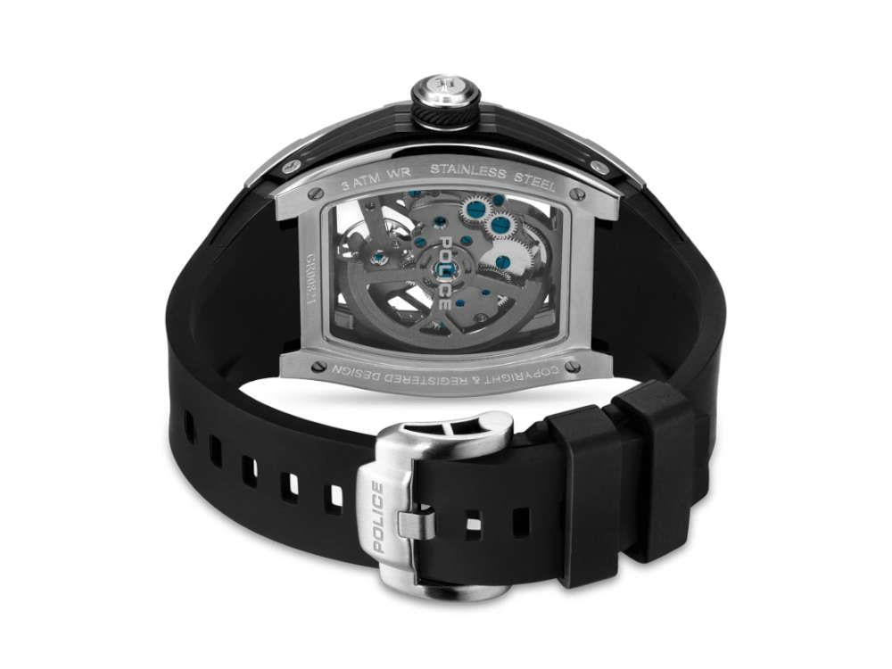 Reloj Automático Police Tampa, 42 mm, Negro, PEWGR0082102