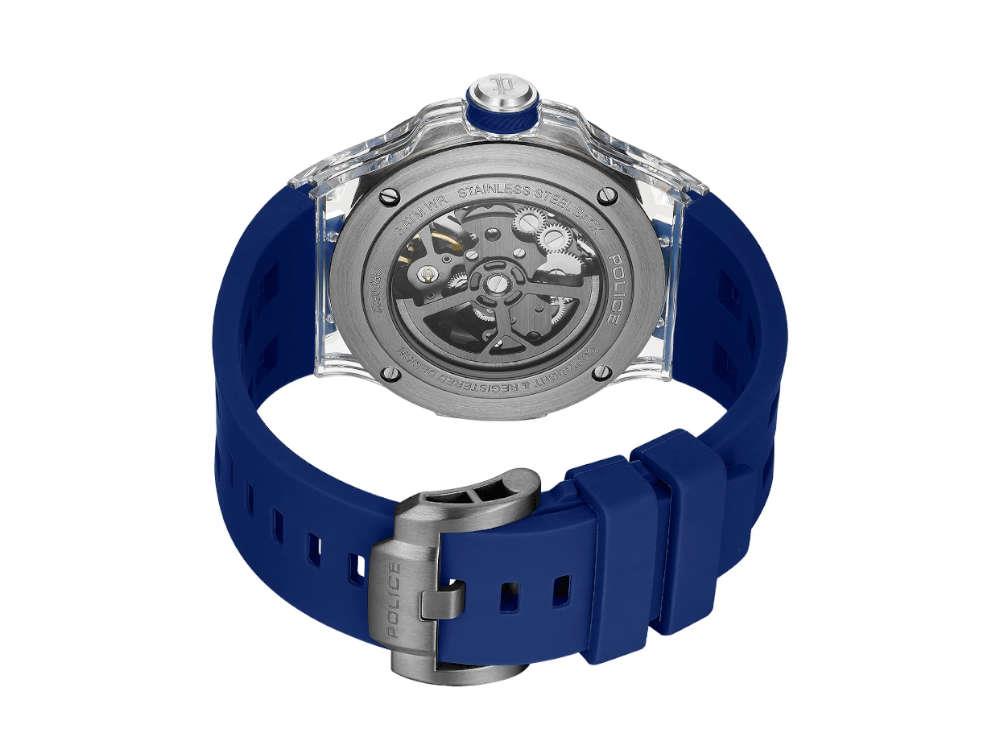 Reloj Automático Police Cyclone, 43 mm, Azul, PEWGR0082204
