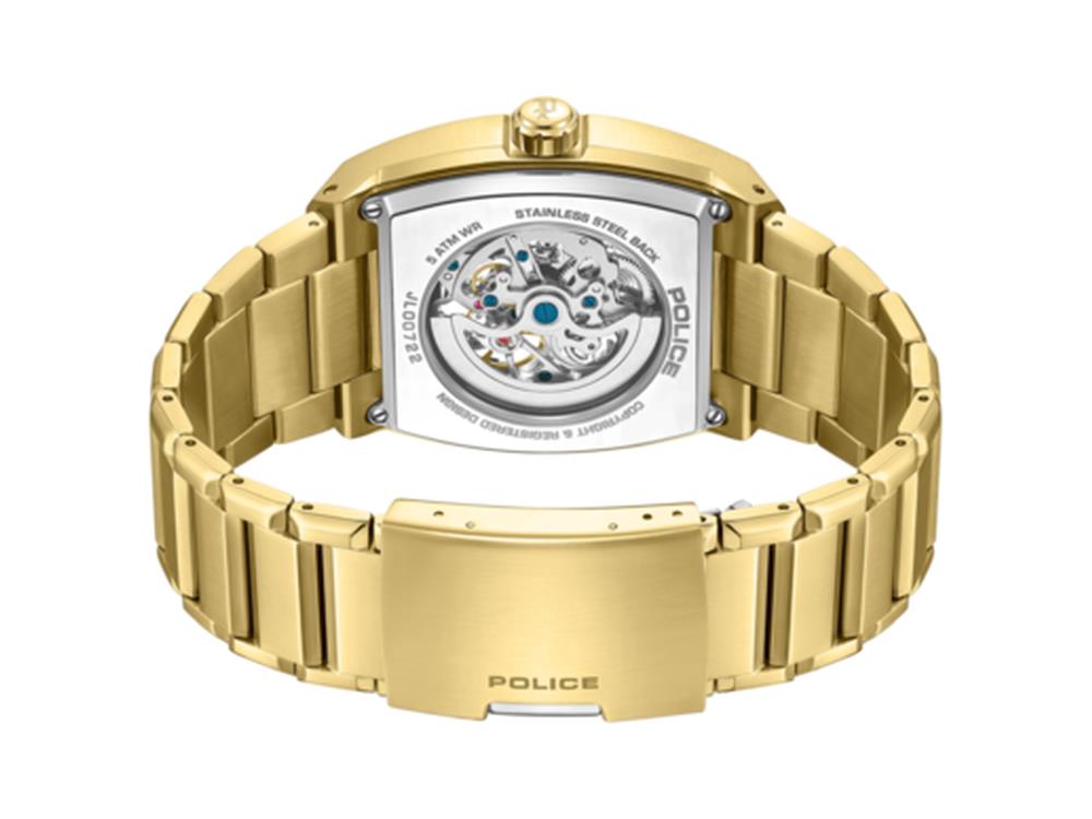 Reloj Automático Police Skeletor, 42 mm, Verde, PEWJL0072206