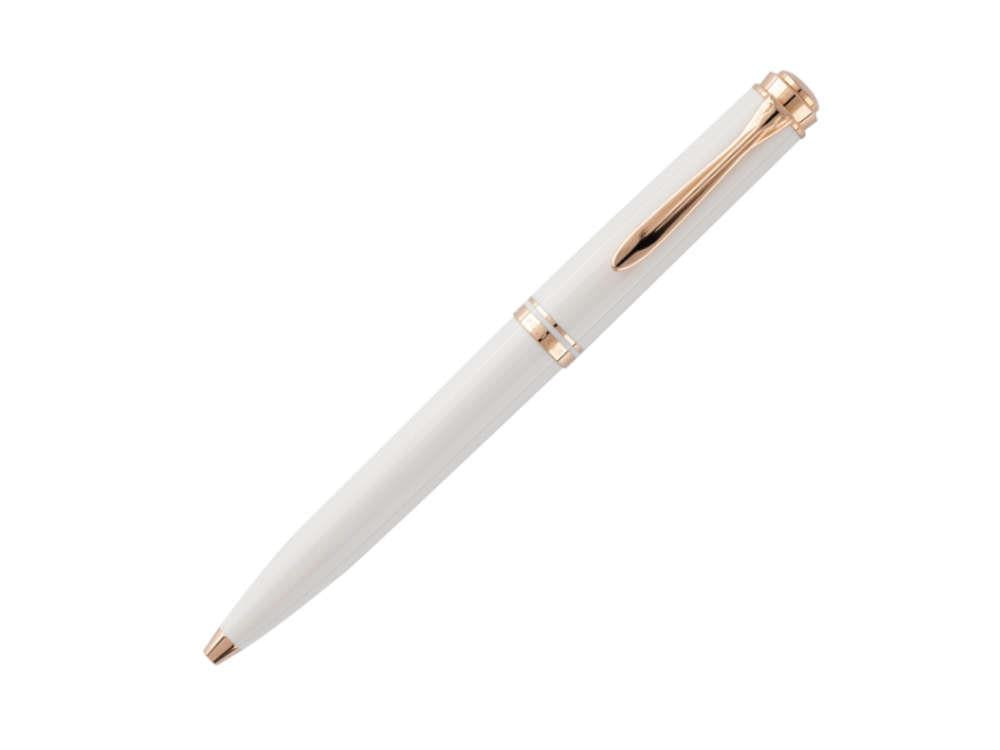 Bolígrafo Pelikan K600 White & Rose Gold, Edición Especial, 300014588