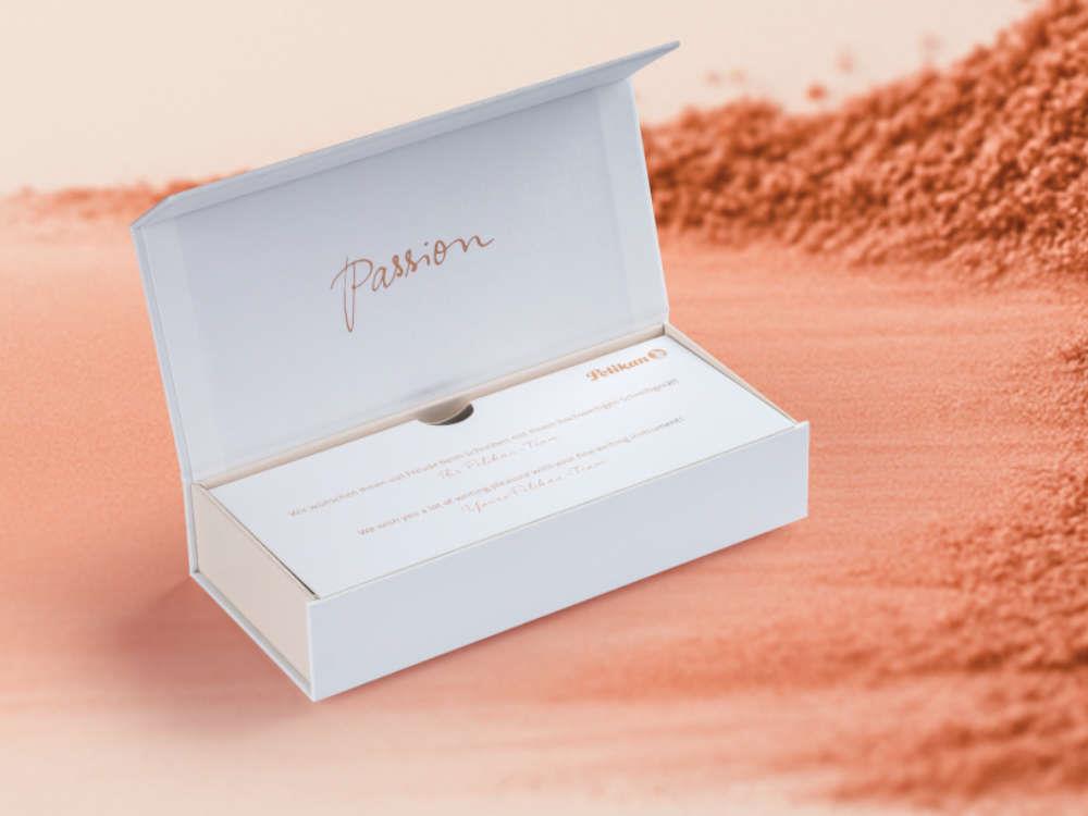 Bolígrafo Pelikan K600 White & Rose Gold, Edición Especial, 300014588