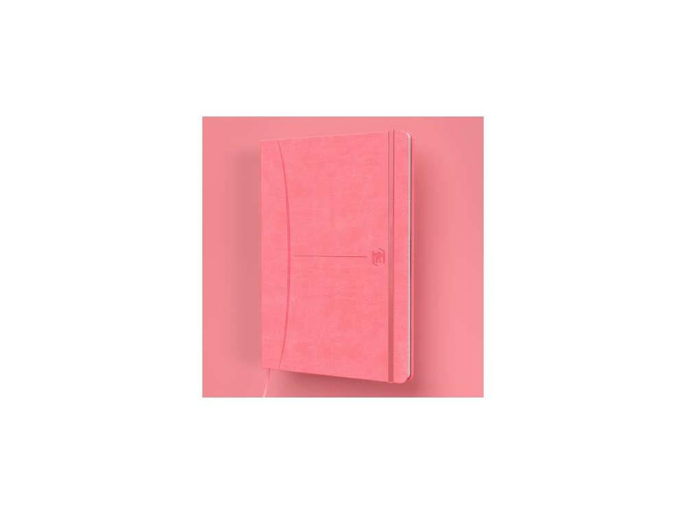 Cuaderno Oxford Signature A5 Pastel Rosa, 400154941-ROSA