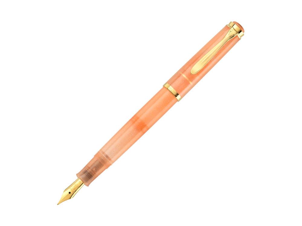 Estilográfica Pelikan M200 Apricot Achat, Edición especial, 400200418