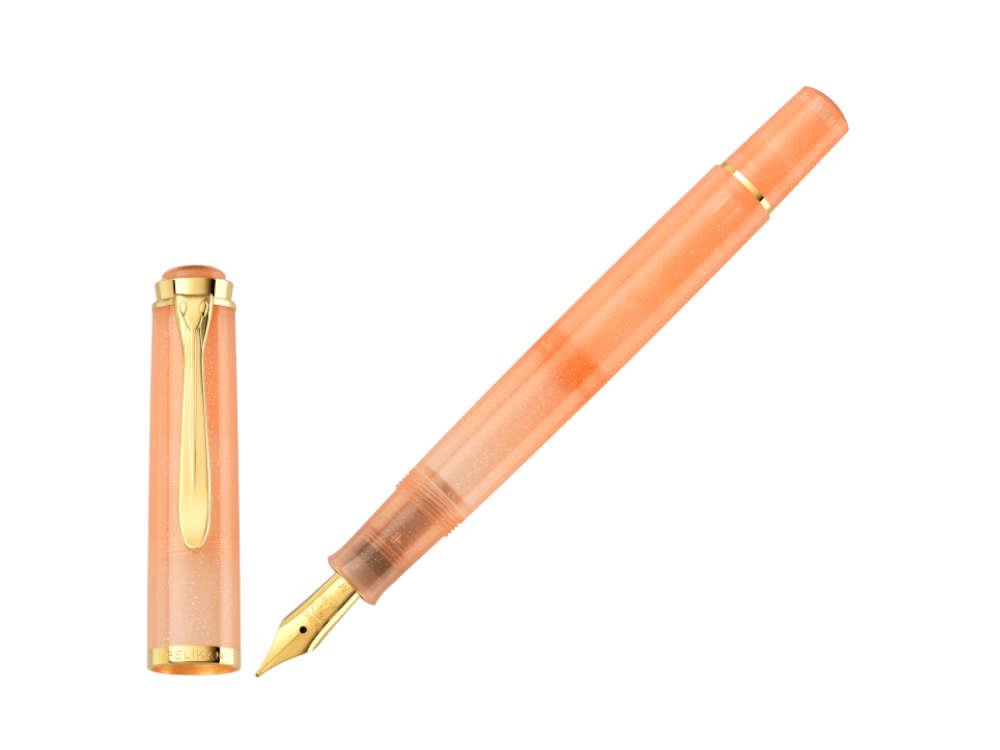 Set Estilográfica Pelikan M200 Apricot Achat Edición Especial, 400200492