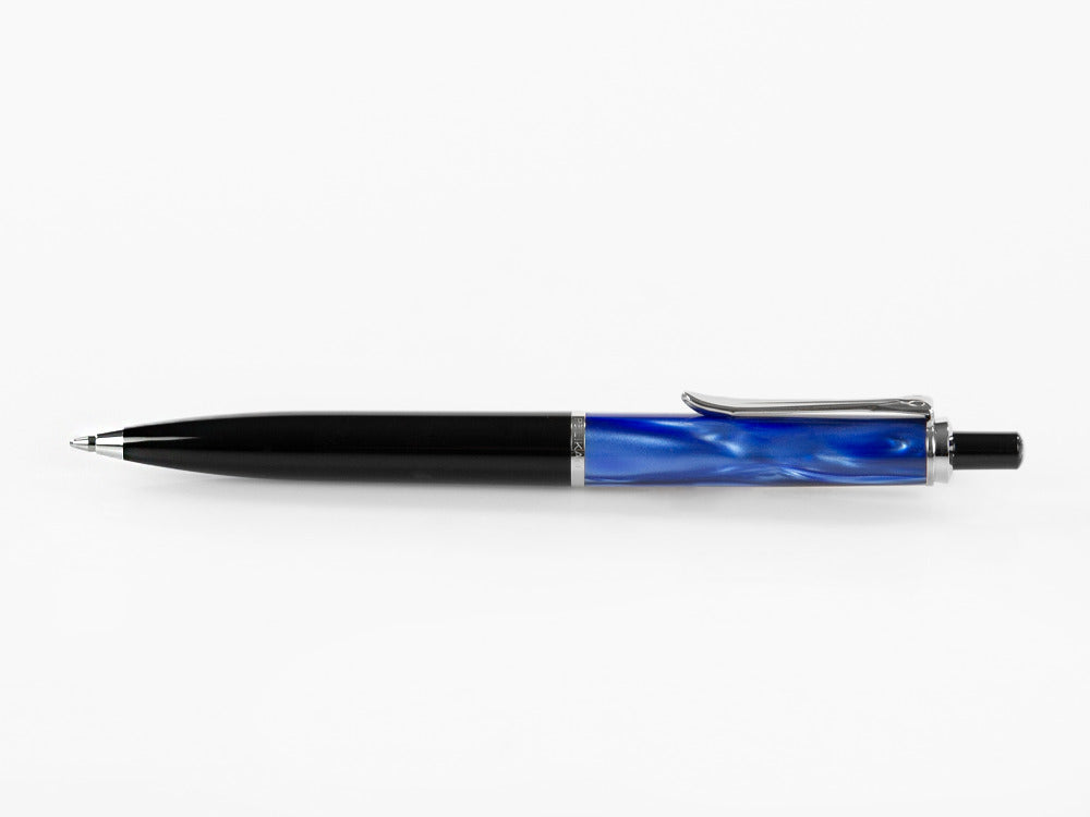 Bolígrafo Pelikan Classic K205, Mármol Azul, Resina, Adornos cromados, 801997