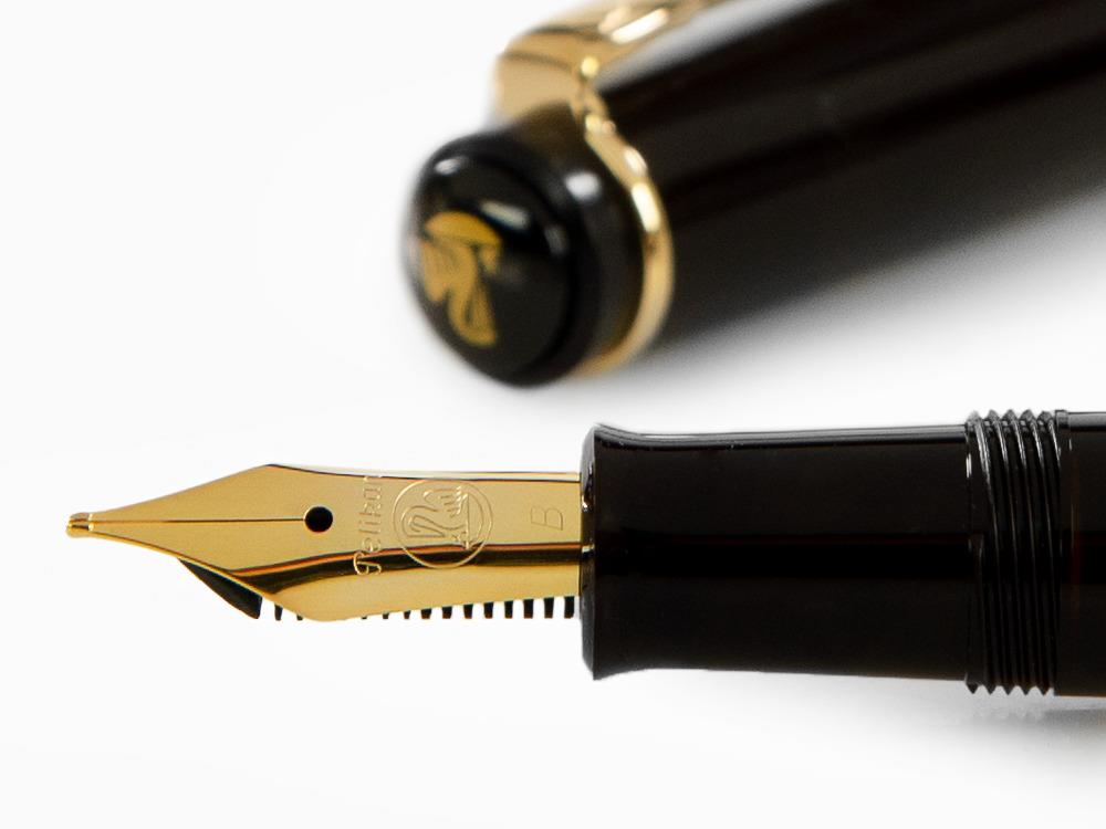 Pluma Estilográfica Pelikan M200 Brown Marbled, Marrón, Oro, 808897